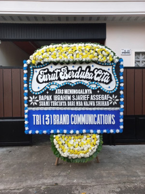 Papan Bunga Duka di Soko